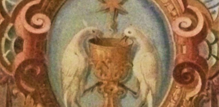 Wandgemälde im Kloster Fonte Avellana